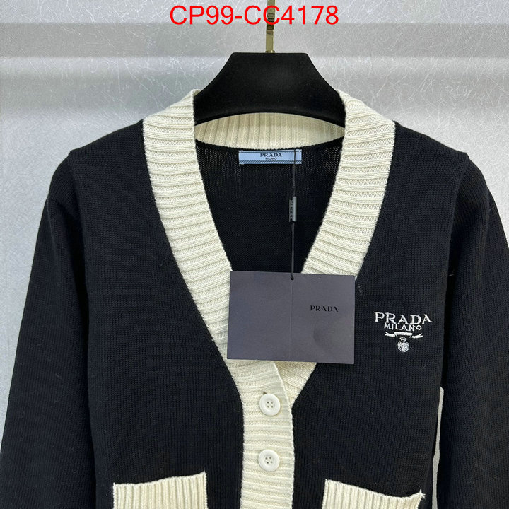 Clothing-Prada shop the best high quality ID: CC4178 $: 99USD