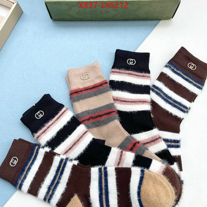 Sock-Gucci customize best quality replica ID: LX5212 $: 37USD