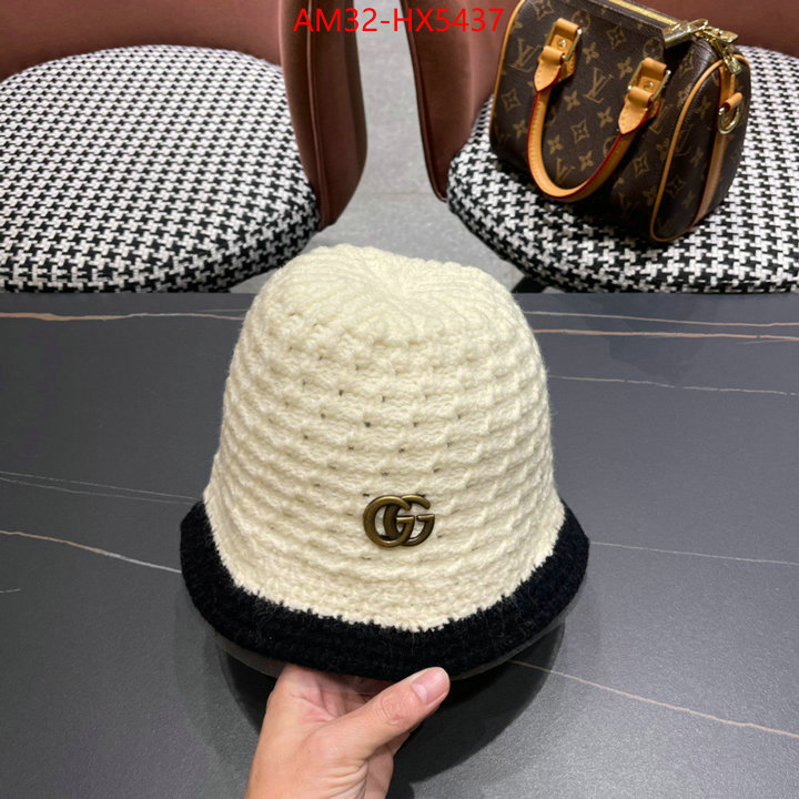 Cap(Hat)-Gucci replica 2024 perfect luxury ID: HX5437 $: 32USD