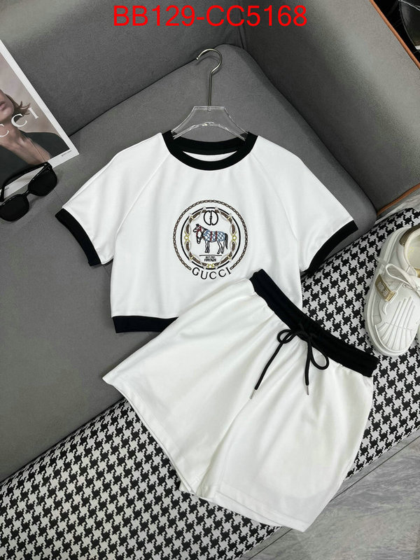 Clothing-Gucci aaaaa+ replica ID: CC5168 $: 129USD