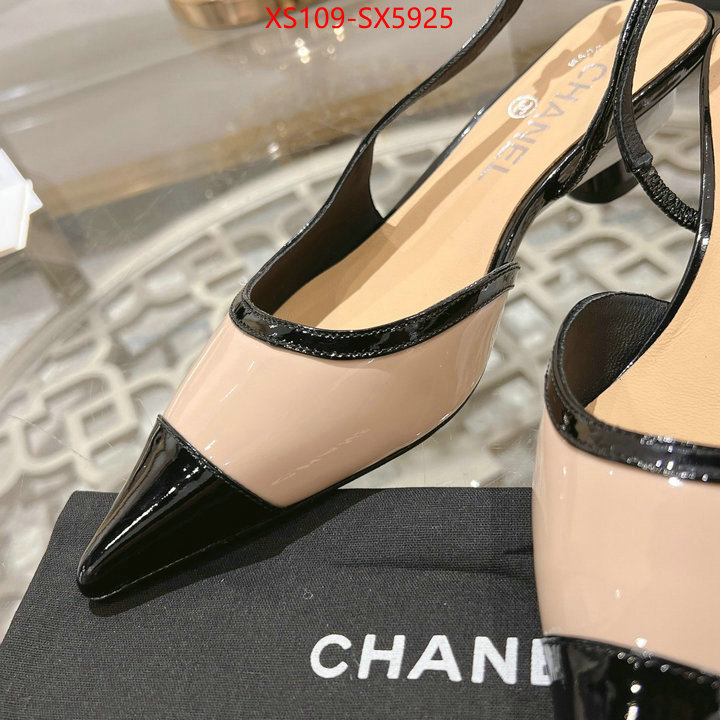 Women Shoes-Chanel luxury shop ID: SX5925 $: 109USD