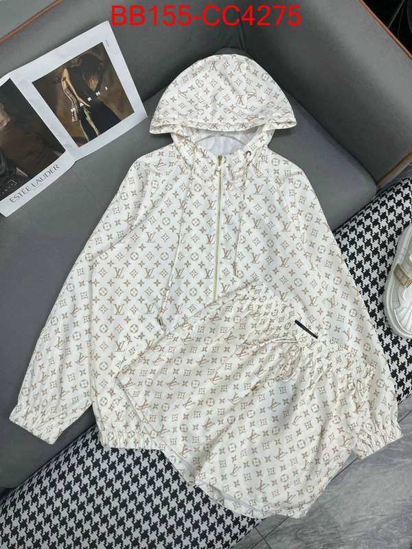 Clothing-LV replica sale online ID: CC4275 $: 155USD