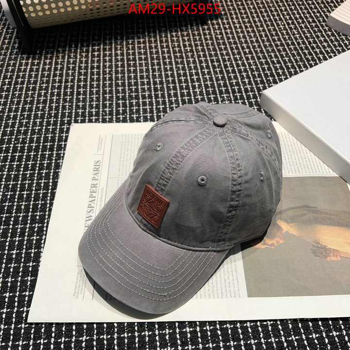 Cap(Hat)-Loewe knockoff highest quality ID: HX5955 $: 29USD