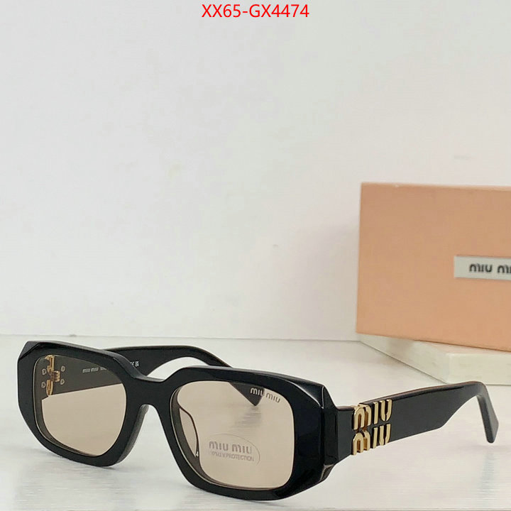 Glasses-Miu Miu wholesale sale ID: GX4474 $: 65USD
