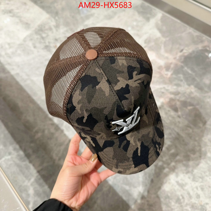Cap(Hat)-LV outlet sale store ID: HX5683 $: 29USD