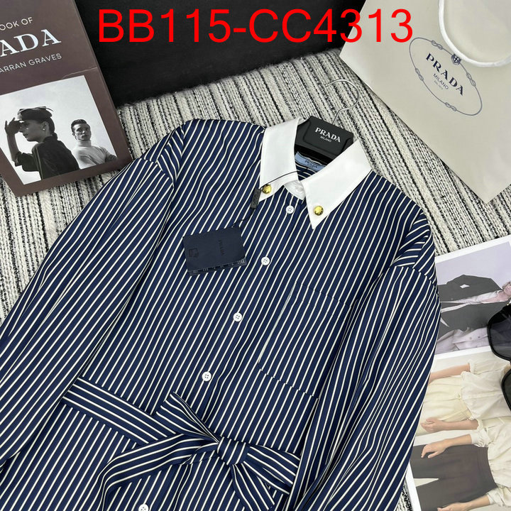 Clothing-Prada can you buy knockoff ID: CC4313 $: 115USD