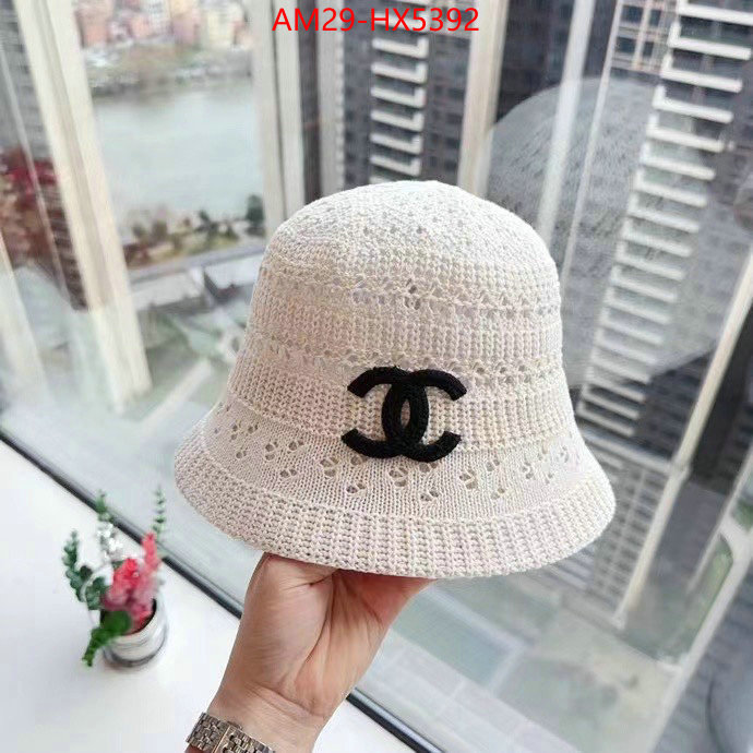 Cap (Hat)-Chanel 7 star quality designer replica ID: HX5392 $: 29USD