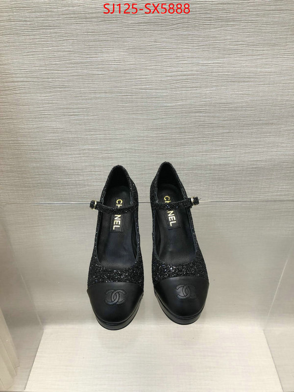 Women Shoes-Chanel aaaaa+ class replica ID: SX5888 $: 125USD