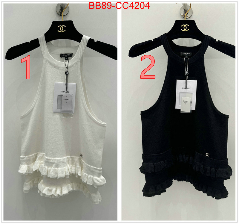 Clothing-Chanel online from china designer ID: CC4204 $: 89USD