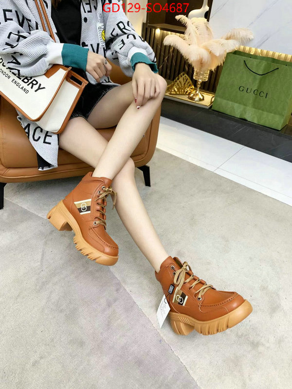 Women Shoes-Boots replica best ID: SO4687 $: 129USD