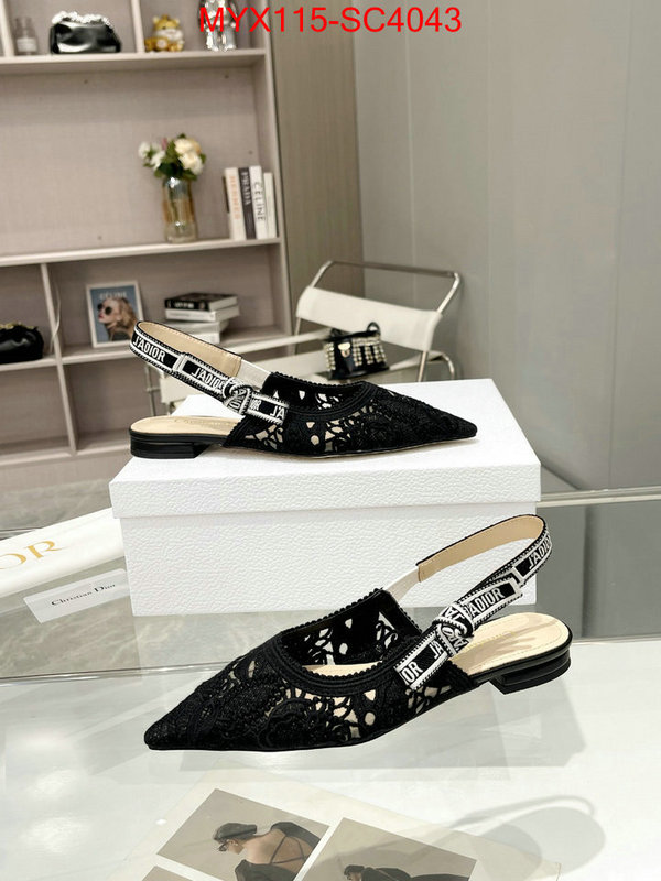 Women Shoes-Dior replica 1:1 ID: SC4043 $: 115USD