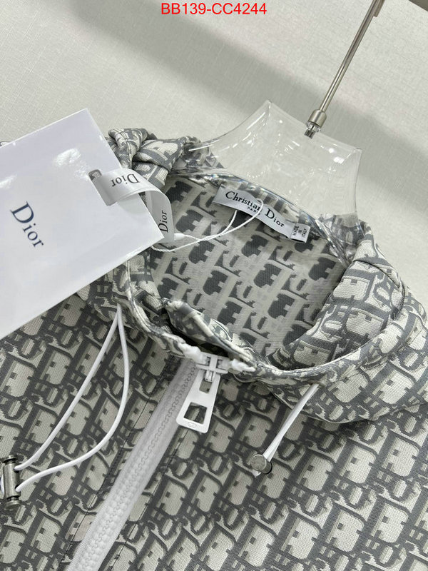 Clothing-Dior 2024 perfect replica designer ID: CC4244 $: 139USD