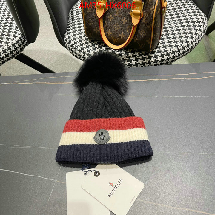 Cap(Hat)-Moncler the highest quality fake ID: HX6006 $: 35USD