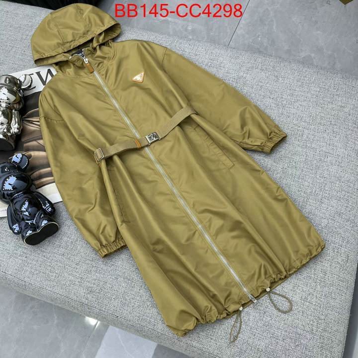 Clothing-Prada buy cheap replica ID: CC4298 $: 145USD