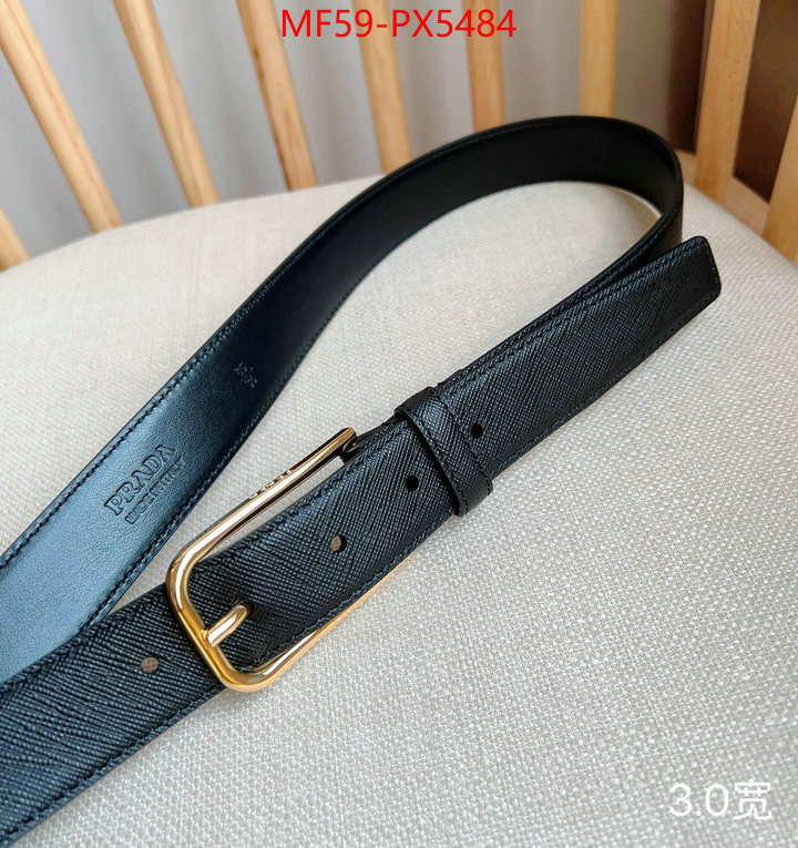 Belts-Prada buy luxury 2024 ID: PX5484 $: 59USD