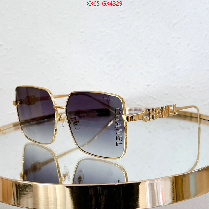 Glasses-Chanel is it ok to buy ID: GX4329 $: 65USD