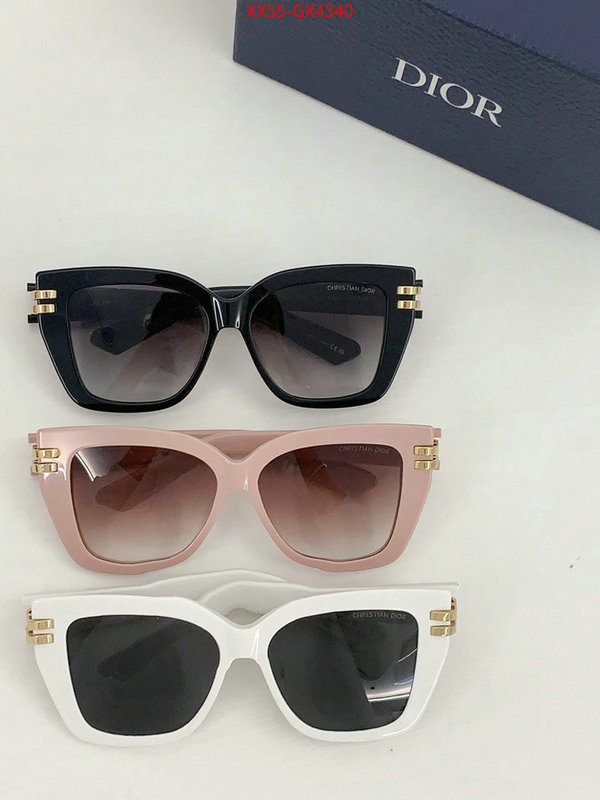 Glasses-Dior shop now ID: GX4340 $: 55USD