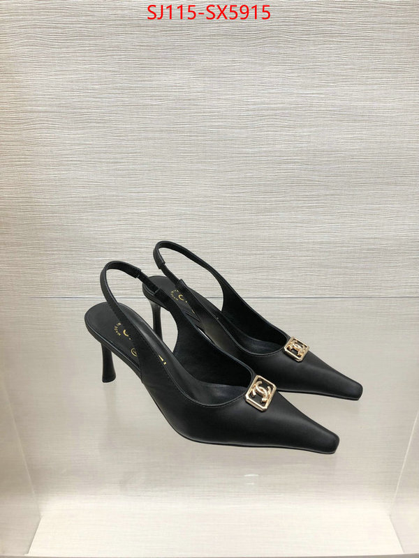 Women Shoes-Chanel high quality designer ID: SX5915 $: 115USD