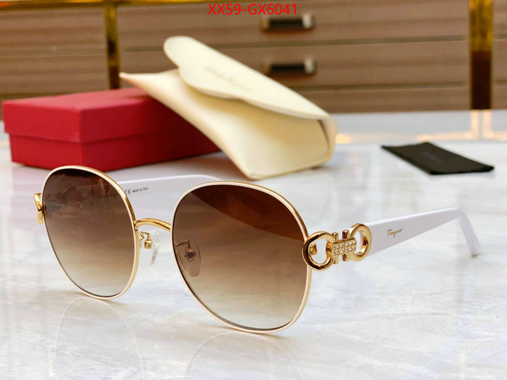 Glasses-Ferragamo fake aaaaa ID: GX6041 $: 59USD