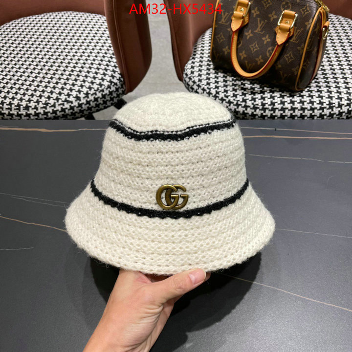 Cap(Hat)-Gucci highest product quality ID: HX5434 $: 32USD