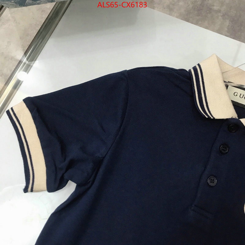 Kids clothing-Gucci top perfect fake ID: CX6183 $: 65USD