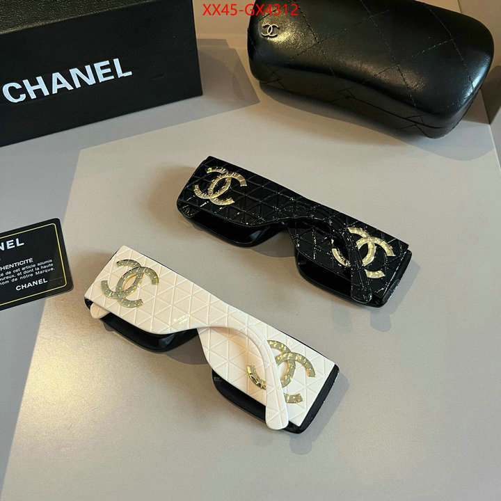 Glasses-Chanel best quality replica ID: GX4312 $: 45USD