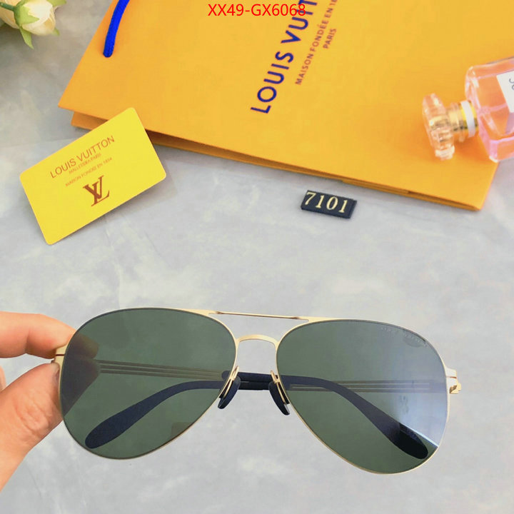 Glasses-LV designer wholesale replica ID: GX6068 $: 49USD