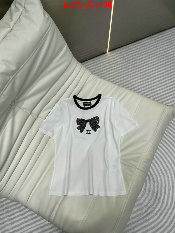 Clothing-Chanel aaaaa+ replica ID: CC5108 $: 75USD