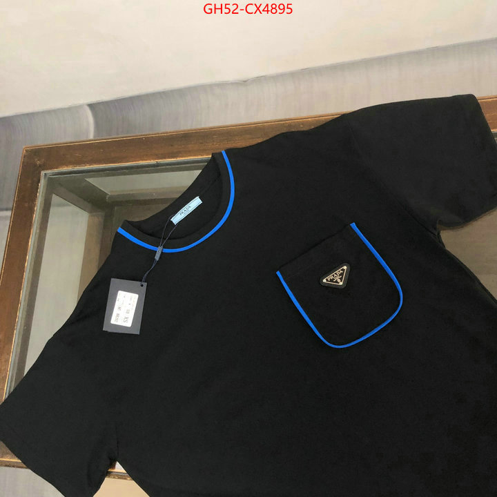 Clothing-Prada 1:1 clone ID: CX4895 $: 52USD