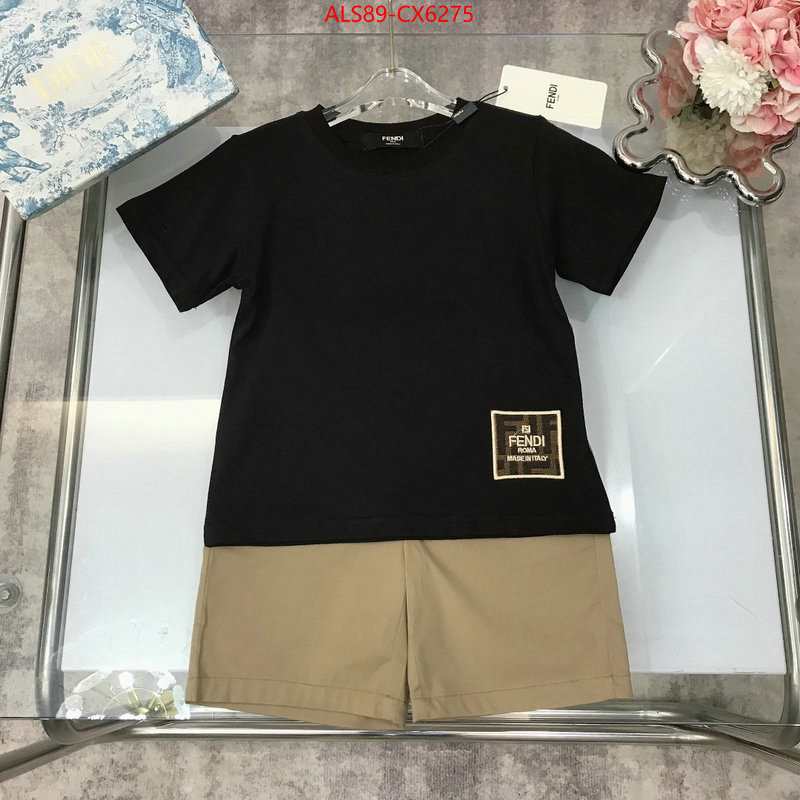 Kids clothing-Fendi fashion replica ID: CX6275 $: 89USD