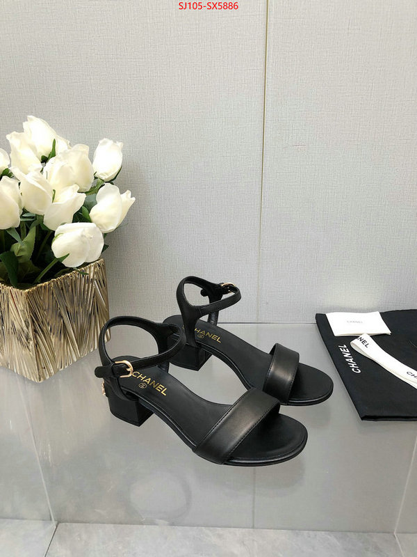 Women Shoes-Chanel good quality replica ID: SX5886 $: 105USD