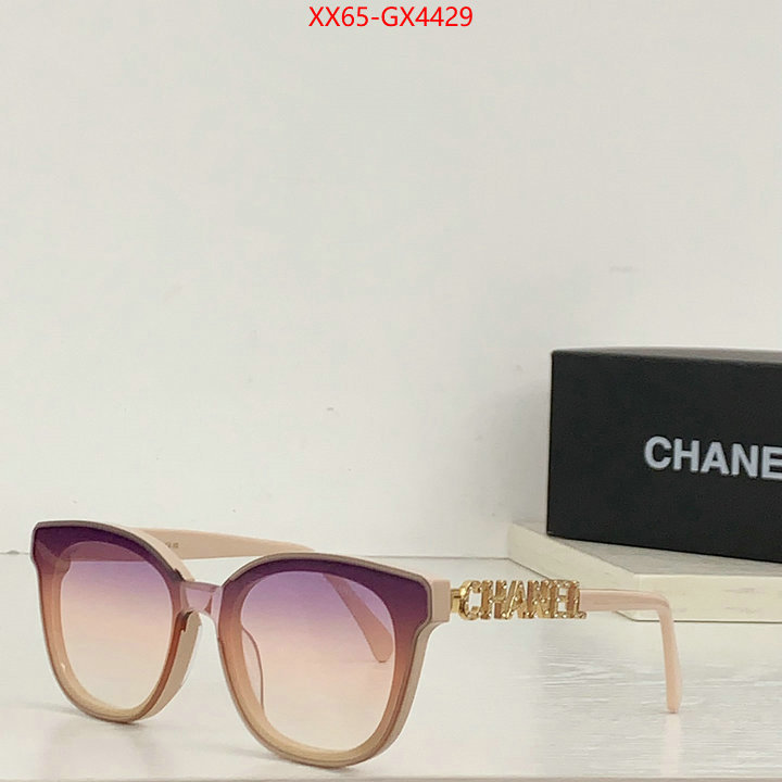 Glasses-Chanel for sale cheap now ID: GX4429 $: 65USD