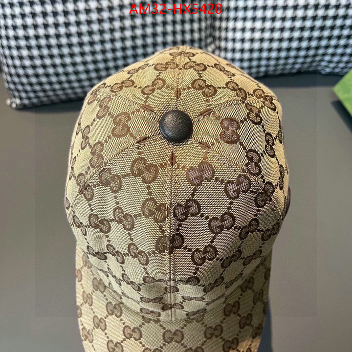 Cap(Hat)-Gucci 1:1 replica ID: HX5420 $: 32USD