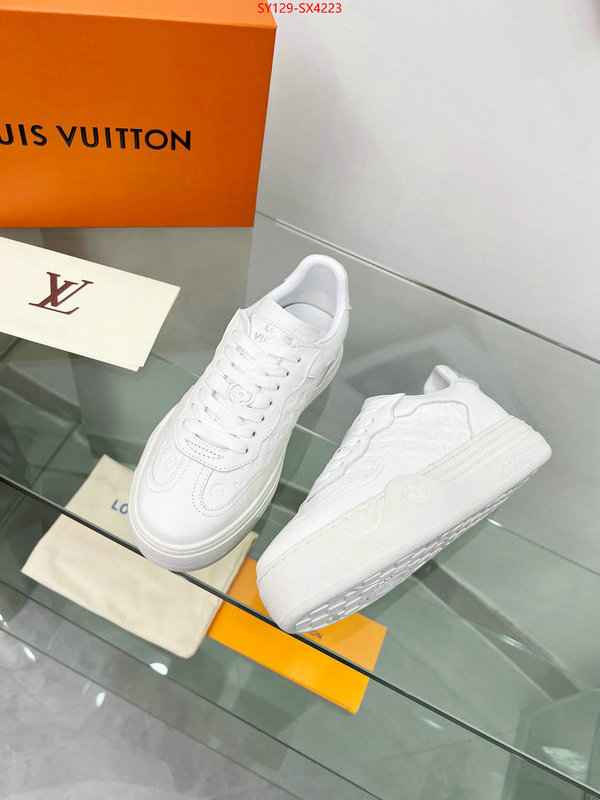 Women Shoes-LV where quality designer replica ID: SX4223 $: 129USD