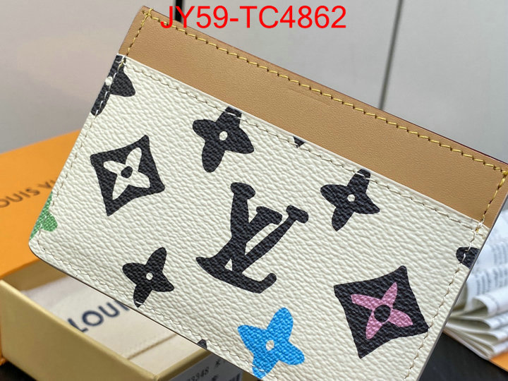 LV Bags(TOP)-Wallet replica 1:1 high quality ID: TC4862 $: 59USD,