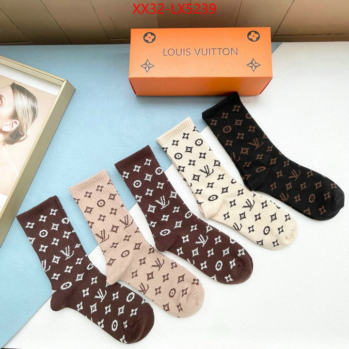 Sock-LV what's the best place to buy replica ID: LX5239 $: 32USD