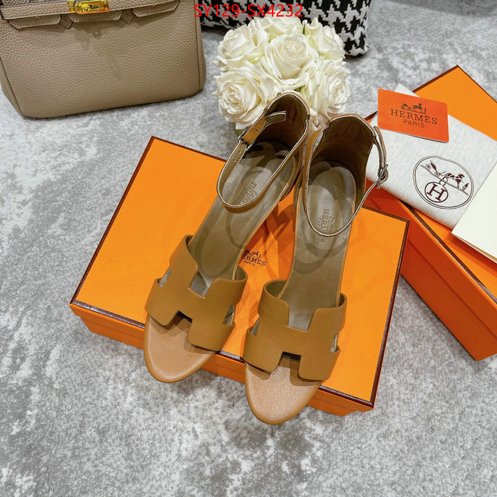 Women Shoes-Hermes 1:1 clone ID: SX4232 $: 129USD