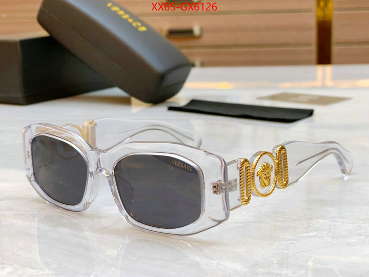 Glasses-Versace styles & where to buy ID: GX6126 $: 65USD
