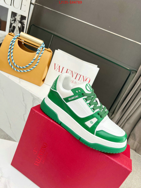 Men Shoes-Valentino designer high replica ID: SX4789 $: 135USD