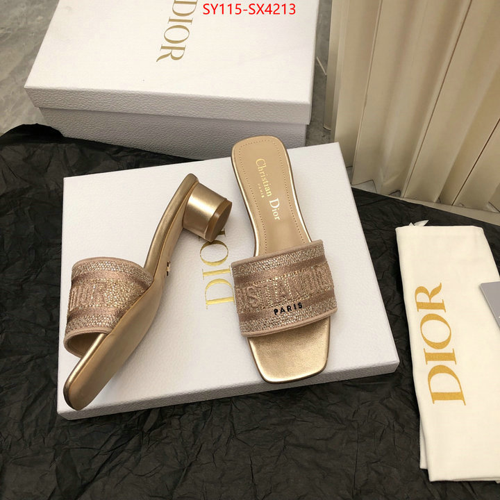 Women Shoes-Dior perfect quality ID: SX4213 $: 115USD