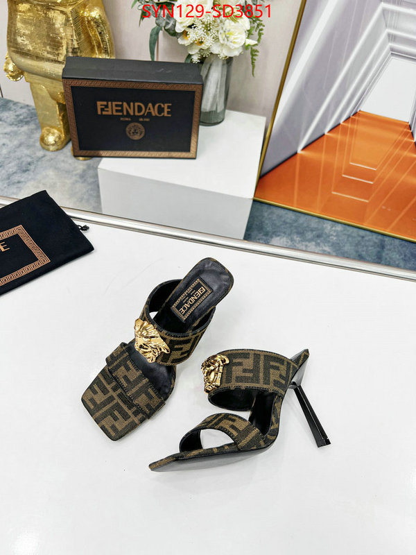 Women Shoes-Fendi best replica quality ID: SD3851 $: 129USD