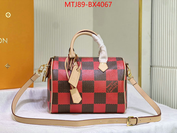 LV Bags(4A)-Speedy- high-end designer ID: BX4067 $: 89USD,