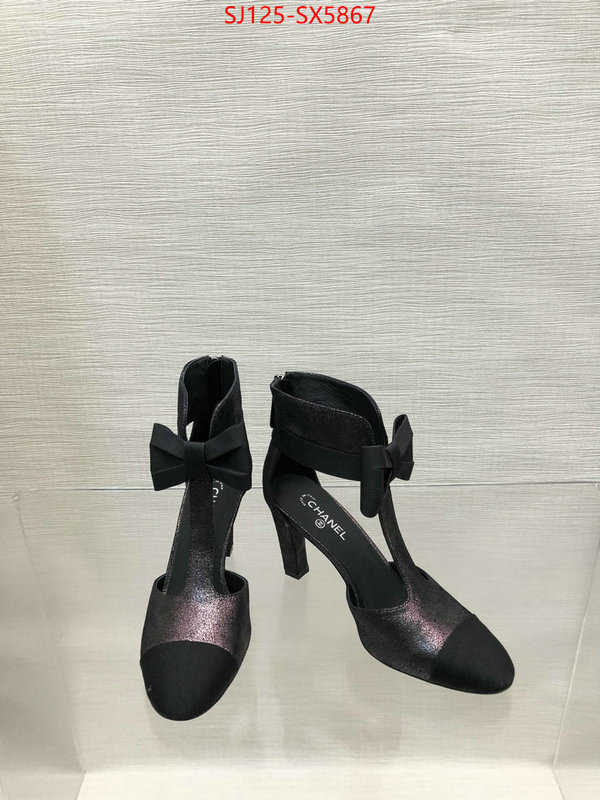 Women Shoes-Chanel shop the best high authentic quality replica ID: SX5867 $: 125USD