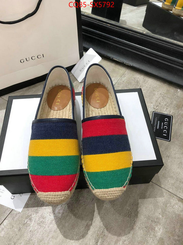 Women Shoes-Gucci only sell high-quality ID: SX5792 $: 85USD