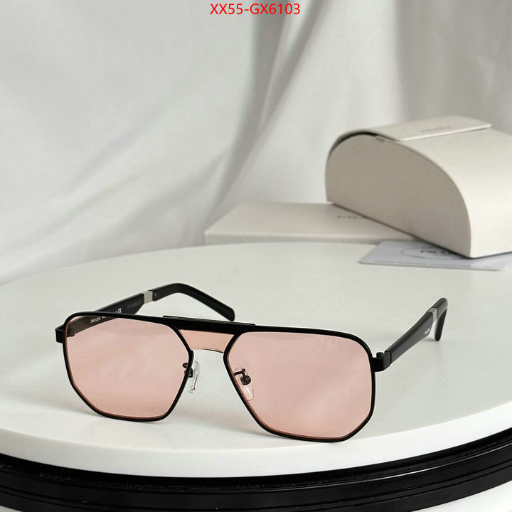 Glasses-Prada highest product quality ID: GX6103 $: 55USD