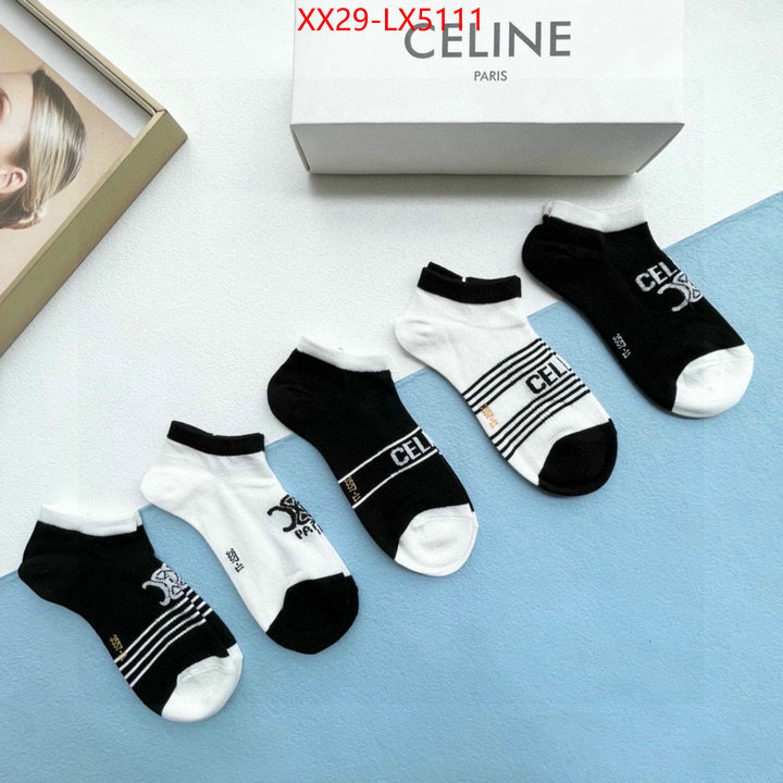 Sock-CELINE where to buy replicas ID: LX5111 $: 29USD