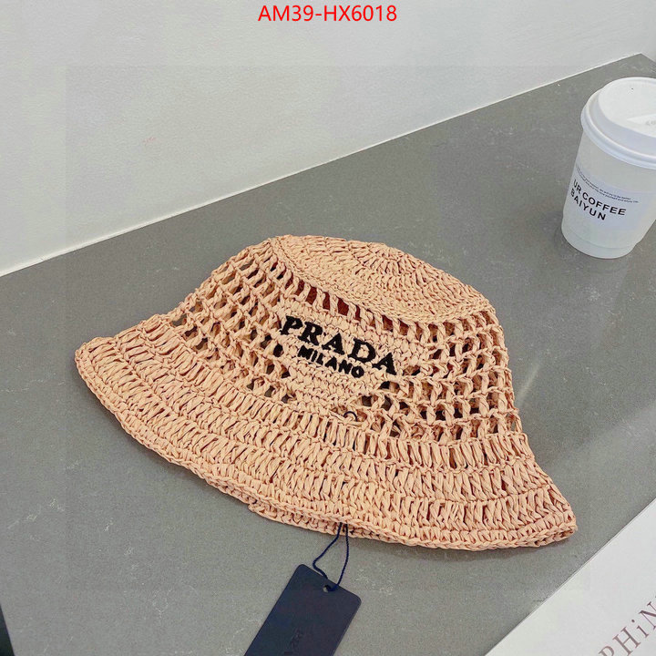 Cap (Hat)-Prada can you buy knockoff ID: HX6018 $: 39USD