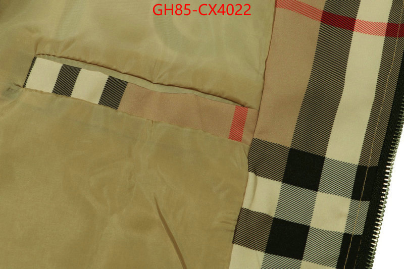 Clothing-Burberry 2024 luxury replicas ID: CX4022 $: 85USD