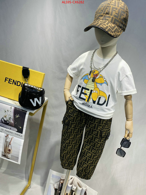 Kids clothing-Fendi sell online luxury designer ID: CX6282 $: 95USD