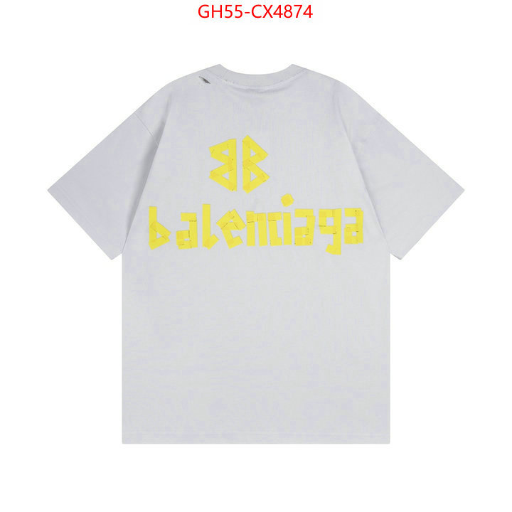 Clothing-Balenciaga what is a 1:1 replica ID: CX4874 $: 55USD